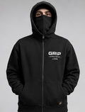 GRIP SHADOW MASK HOODIE NOIR