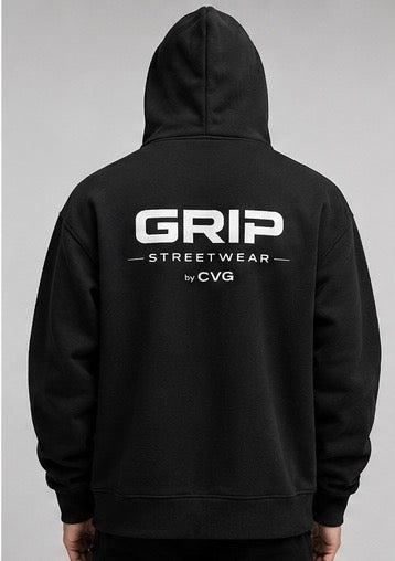 GRIP SHADOW MASK HOODIE NOIR