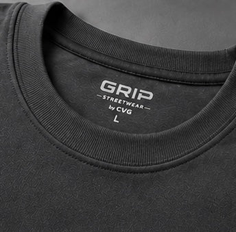 GRIP OVERSIZE T-SHIRT DARK GREY