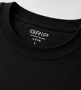 GRIP OVERSIZE T-SHIRT BLACK