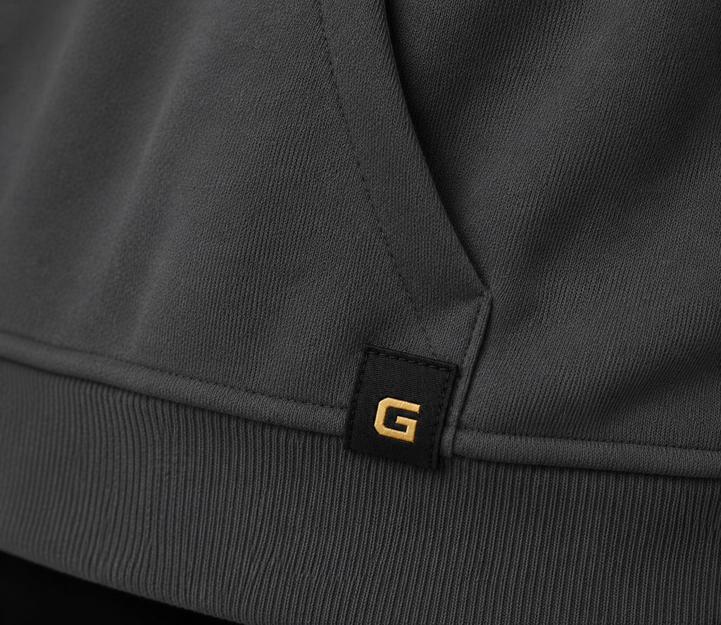 GRIP SHADOW MASK HOODIE GRIS FONCÉ