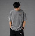 GRIP WASHED OVERSIZE T-SHIRT GREY
