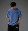 GRIP WASHED OVERSIZE T-SHIRT BLUE