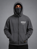 GRIP SHADOW MASK HOODIE GRIS FONCÉ