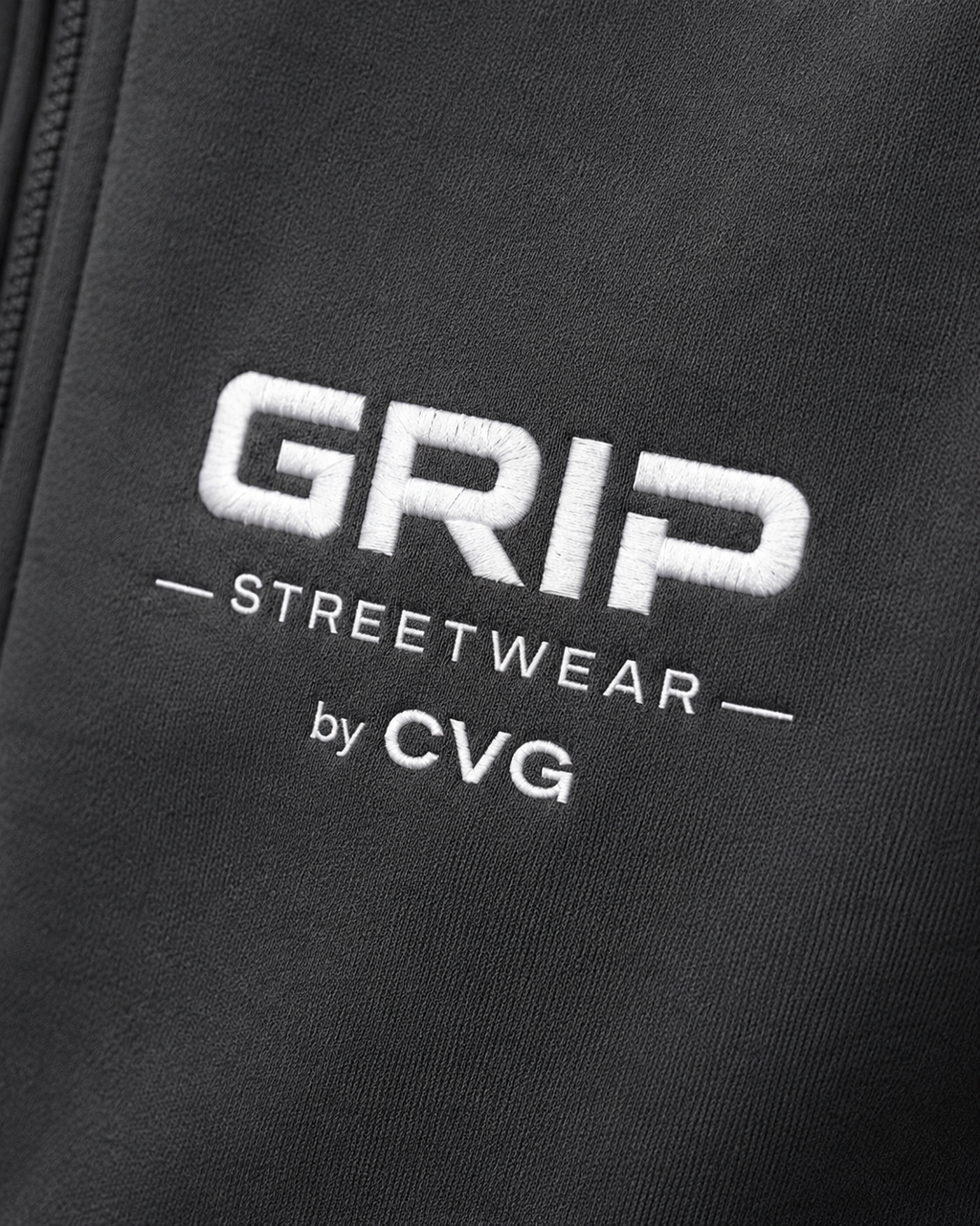 GRIP SHADOW MASK HOODIE GRIS FONCÉ