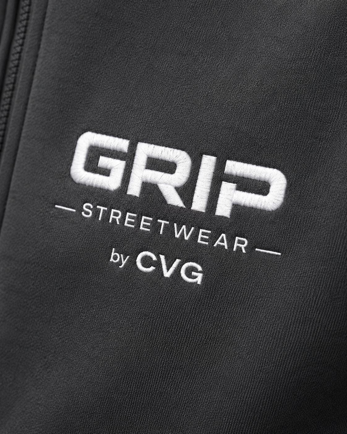 GRIP SHADOW MASK HOODIE GRIS FONCÉ